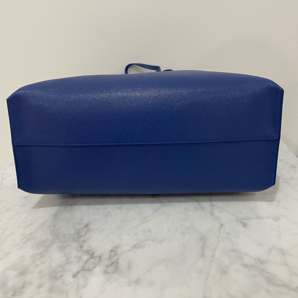 Versace Blue Texture Leather Handbag/Tote
Rare! Sold Out! Brand New! Dust Bag! - Picture 5 of 10